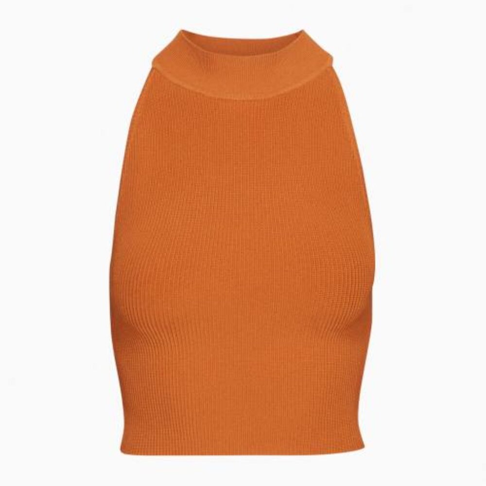 Aritzia Babaton Sculpt Knit Halter Top